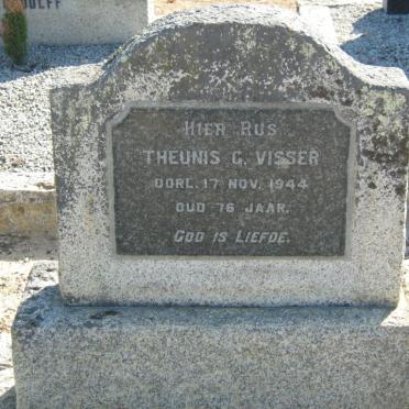 VISSER Theunis G. -1944