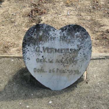 VERMEULEN G. 1919-1932