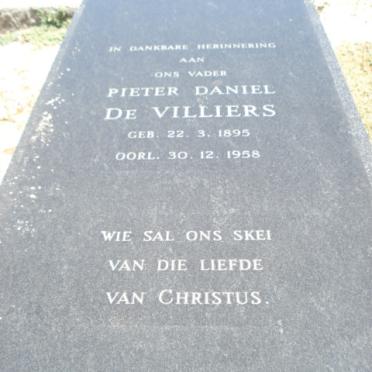 VILLIERS Pieter Daniel, de 1895-1958