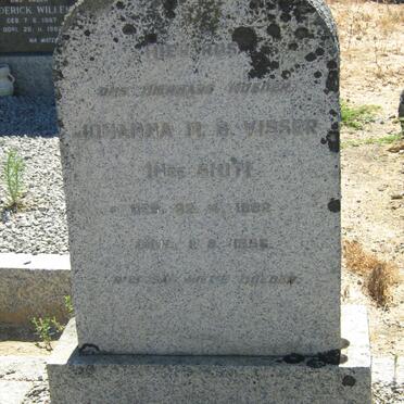 VISSER Johanna M.B. nee SMIT 1882-1956
