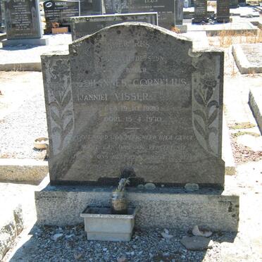 VISSER Johannes Cornelius 1920-1970
