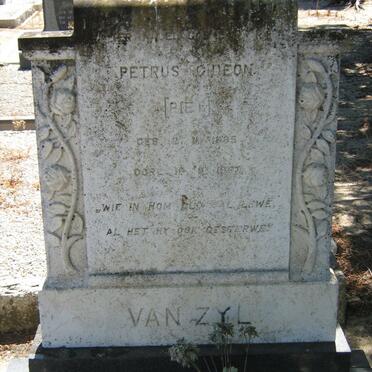 ZYL Petrus Gideon, van 1895-1962
