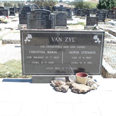 ZYL Jasper Stefanus, van 1907-1961 &amp; Christina Maria BRAND 1907-1986