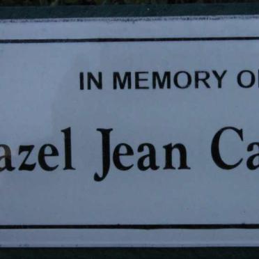 CASEWELL Hazel Jean