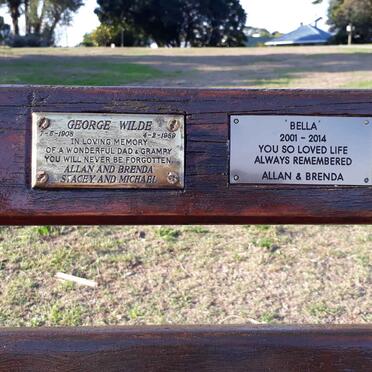 WILDE George 1908-1989 :: ? Bella 2001-2014