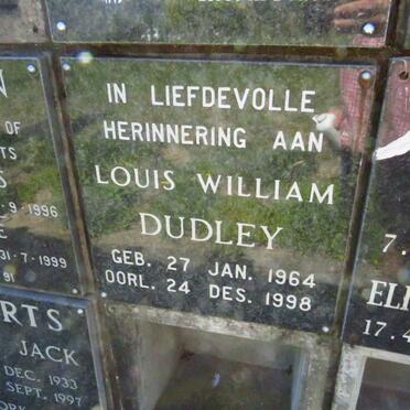 DUDLEY Louis William 1964-1998