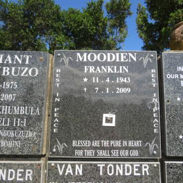 MOODIEN Franklin 1943-2009