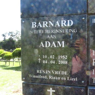 BARNARD Adam 1952-2008