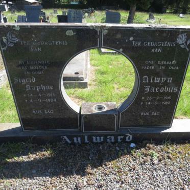 AYLWARD Alwyn Jacobus 1915-1989 &amp; Sigrid Daphne 1913-1984