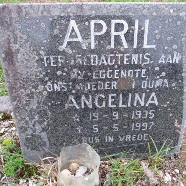APRIL Angelina 1935-1997
