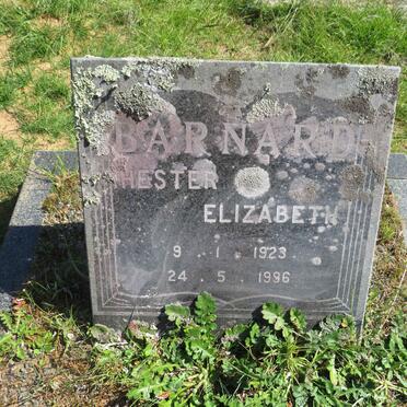BARNARD Hester Elizabeth 1923-1996