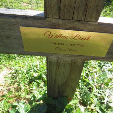 BONDT Willem 1964-2022