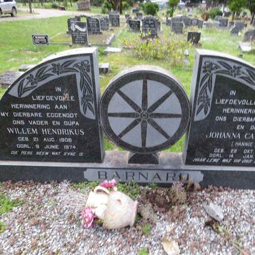 BARNARD Willem Hendrikus 1906-1974 & Johanna Catharina 1912-1992