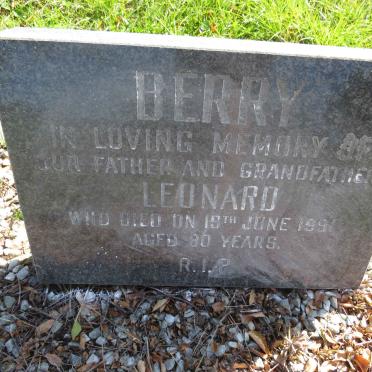 BERRY Leonard -1991