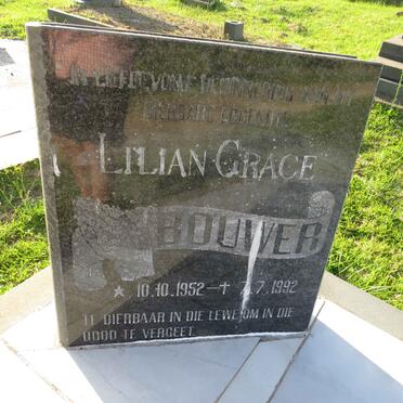 BOUWER Lilian Grace 1952-1992
