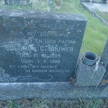 BOUWER Solomon C. 1894-1966