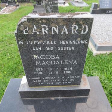 BARNARD Jacoba Magdalena 1911-2001
