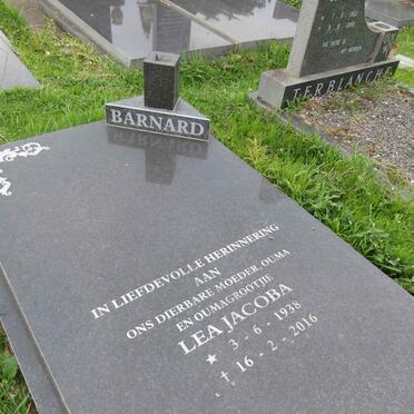 BARNARD Lea Jacoba 1938-2016