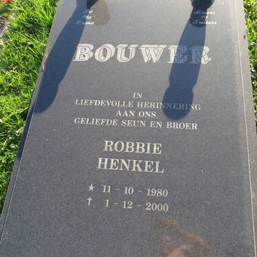 BOUWER Robbie Henkel 1980-2000