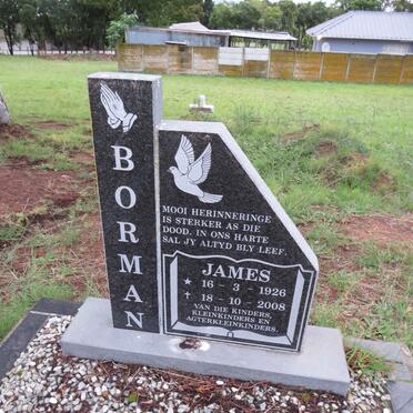 BORMAN James 1926-2008