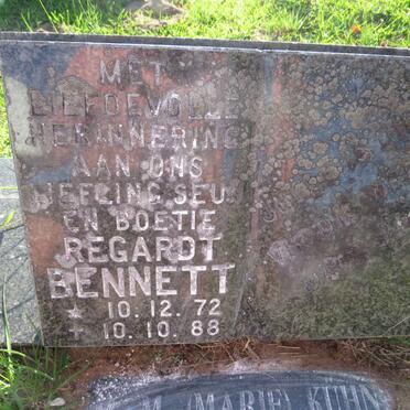 BENNETT Regardt 1972-1988