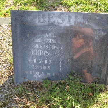 BESTER Chris 1917-1989