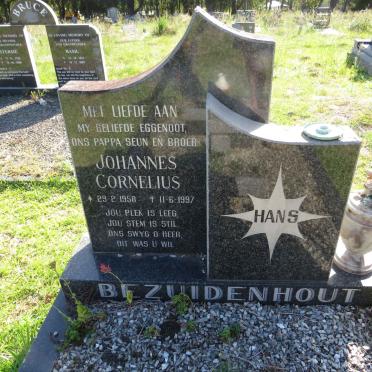 BEZUIDENHOUT Johannes Cornelius 1958-1997