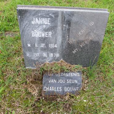 BOUWER Jannie 1914-1978