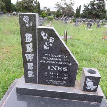 BEWEE Ines 1911-2003