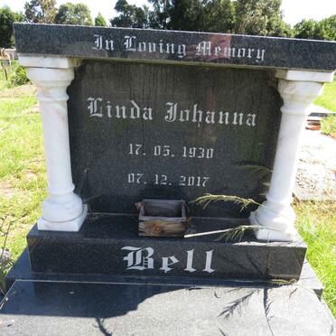 BELL Linda Johanna 1930-2017