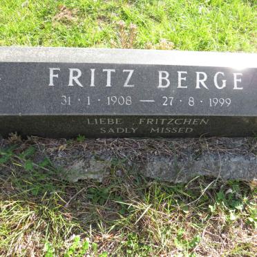 BERGE Fritz 1908-1999