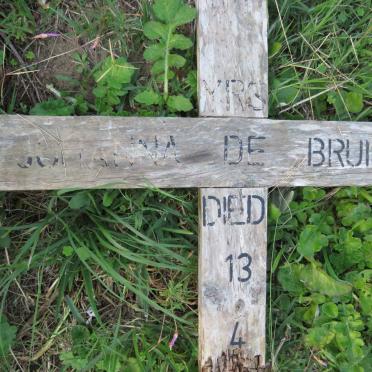 BRUIN Johanna, de 