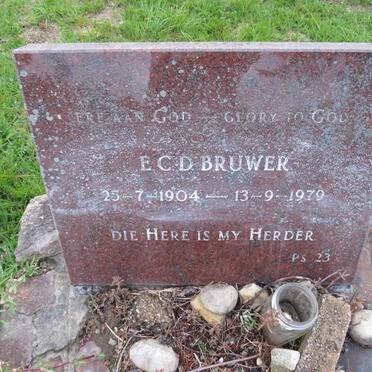 BRUWER E.C.D. 1904-1979