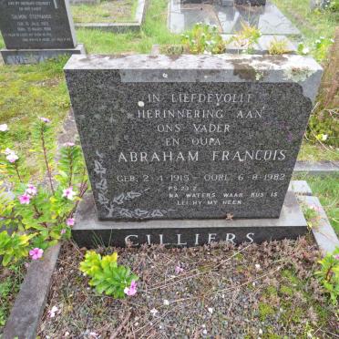 CILLIERS Abraham Francois 1915-1982