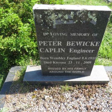 CAPLIN Peter Bewicke 1933-2009