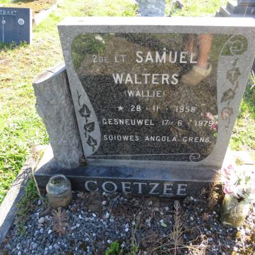 COETZEE Samuel Walters 1958-1979