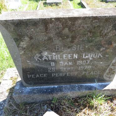 COOK Bessie Kathleen 1907-1970