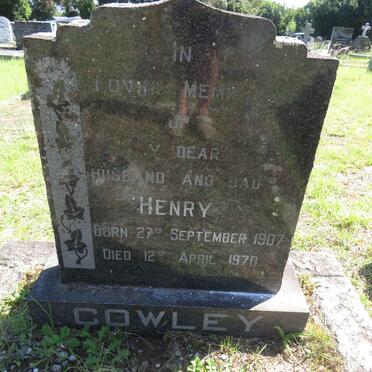 COWLEY Henry 1907-1970