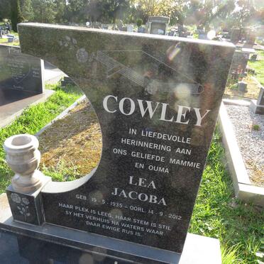 COWLEY Lea Jacoba 1935-2012