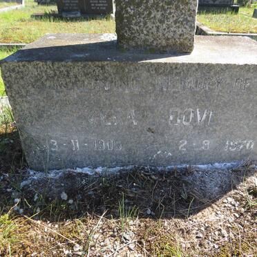 DOVE Vera 1906-1970