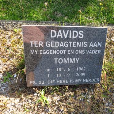 DAVIDS Tommy 1962-2009