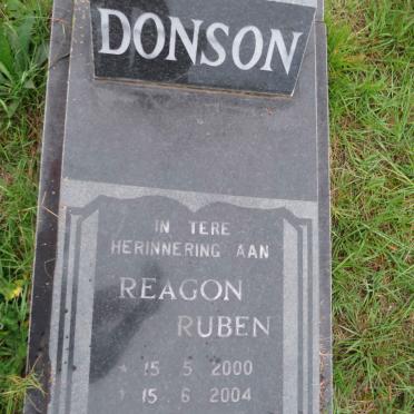 DONSON Reagon Ruben 2000-2004