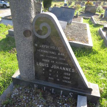 ELLIS Louis Johannes 1968-1988