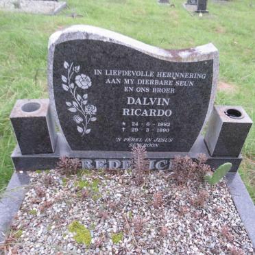 FREDERICKS Dalvin Ricardo 1982-1990