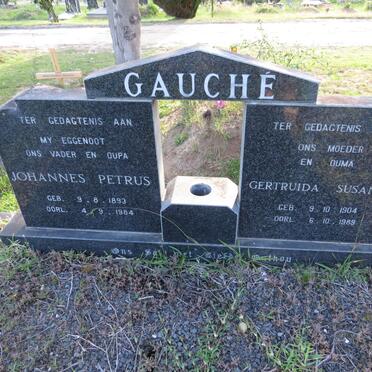 GAUCHE Johannes Petrus 1893-1984 & Gertruida Susanna 1904-1989