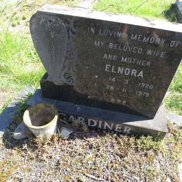 GARDINER Elnora 1920-1979