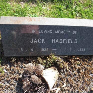 HADFIELD Jack 1923-1998