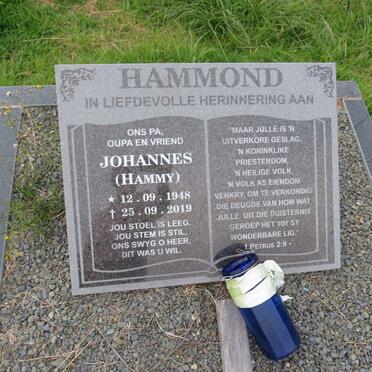 HAMMOND Johannes 1948-2019