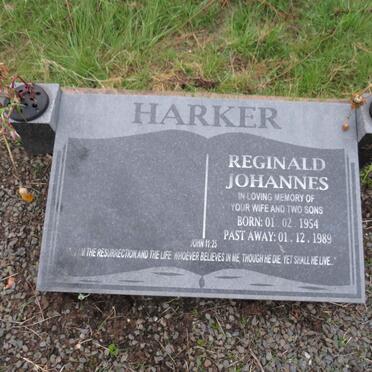 HARKER Reginald Johannes 1954-1989