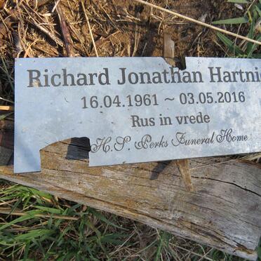 HARTNICK Richard Jonathan 1961-2016